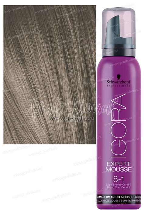 Schwarzkopf Igora Expert Mousse Тонирующий мусс 8 1 100 мл