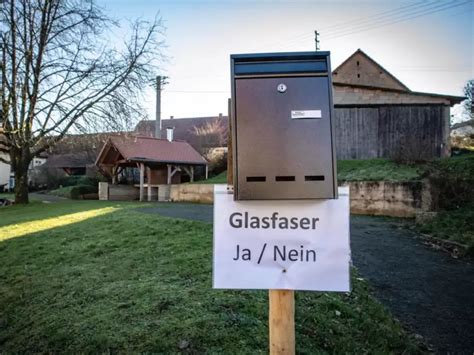 Einwohner haben über Glasfaser Internet abgestimmt Rosenkopf