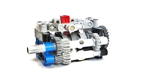 Lego Technic Gearbox Idea 3 Speed Reverse Building Instructions