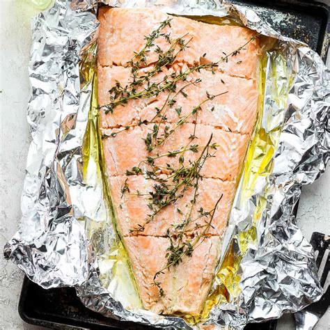 Baked Salmon In Foil