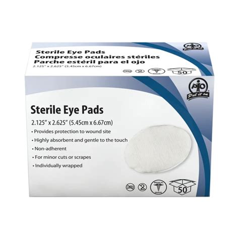 Sterile Eye Pads 50box Wasip Ltd