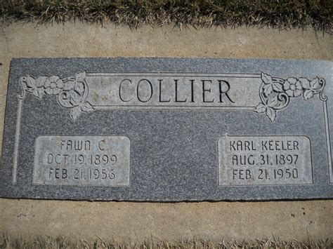 Karl Keeler Collier 1897 1950 Find A Grave Memorial