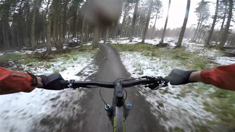 Pov Mountain Bike Ride Down Berm Baby Berm Glentress Scotland Youtube