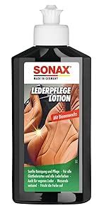 SONAX LederPflegeLotion 250 Ml Wasserabweisende Lederpflege Mit