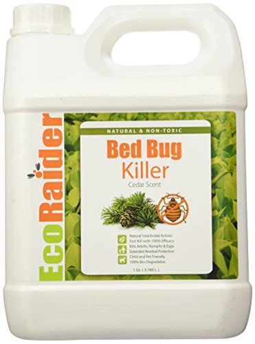 Ecoraider Bed Bug Killer Spray 1 Gallon Jug Green Non Toxic 100 Kill New Ebay