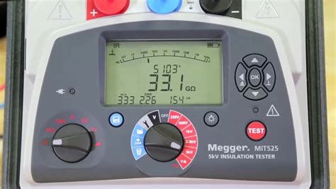 Kva Black Megger Kv Insulation Tester Bm For Industrial