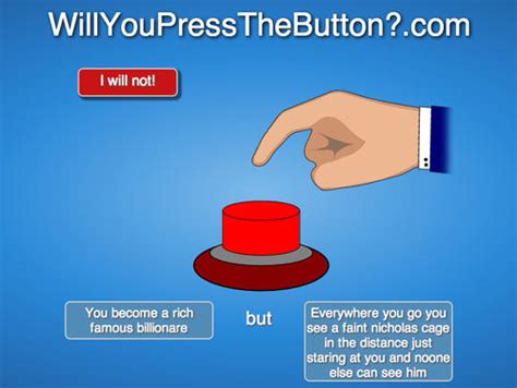 Will You Press The Button Know Your Meme