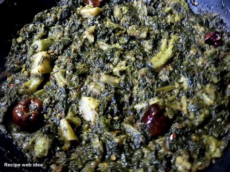 How To Make Spinach Broccoli Saag Palak And Broccoli Ka Saag