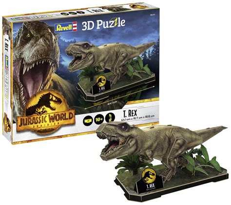 3d Puzzle Jurassic World Dominion T Rex 00241 Jurassic World Dominion T Rex 1 Pcs