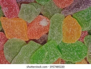 Various Kinds Flavors Colors Jelly That Stock Photo 1957485220 ...