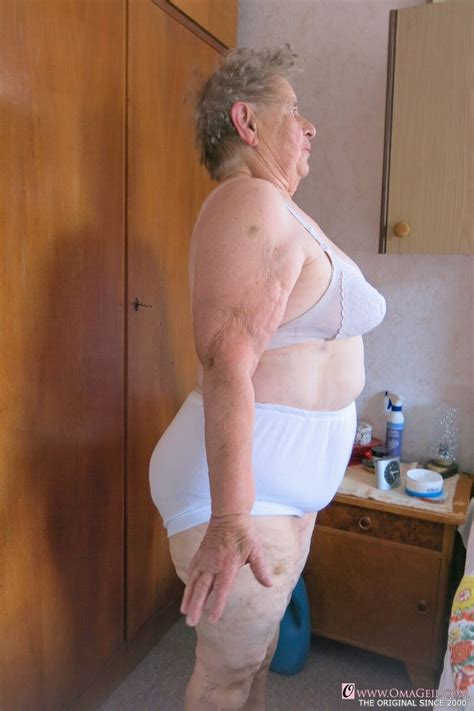 Old Granny Advotia Strips Down Naked And Exposes Her Saggy Tits Chubby Body CoedCherry