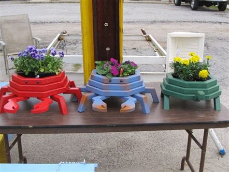 Wooden Turtle Planter By Lcswoodtopia On Etsy