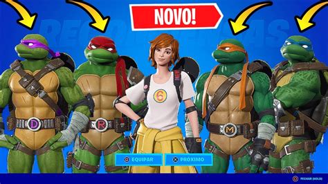 TARTARUGAS NINJA AGORA NO FORTNITE GRAÇAS A EPIC GAMES Fortnite YouTube