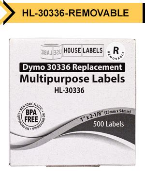 Amazon HOUSELABELS Compatible DYMO 30336 Multipurpose Labels 1 X