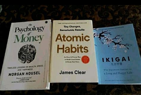 Fiction Books Atomic Habits Ikigai Psychology Of Money Freeup