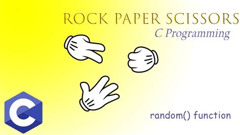 Rock Paper Scissors C Programming Youtube