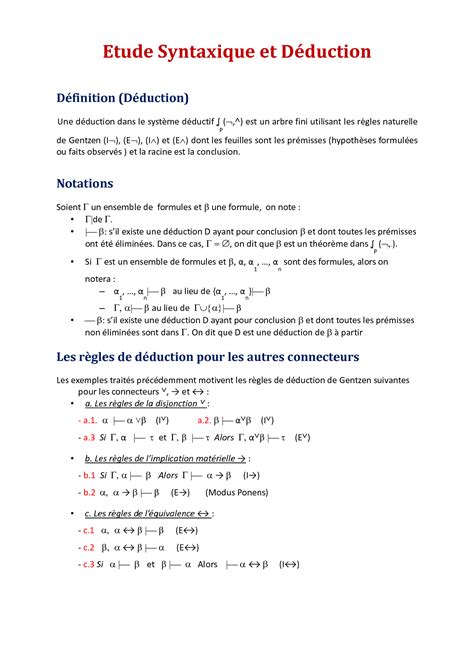 SOLUTION Cours Logique Mathematique Logique Propositionnelle Studypool