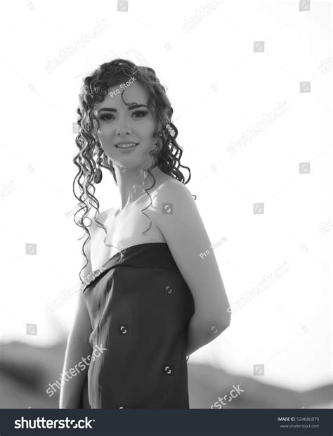 Beautiful Girl Desert Naked Sexy Covered Stock Photo Shutterstock