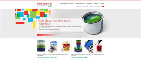 AD Communications Sun Chemical Launches New Customer Focused Website