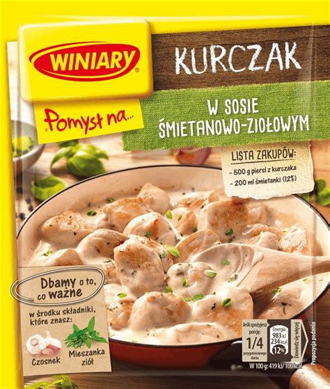 Winiary Pomys Na Kurczak W Sosie Mie Zio Owym Sweetdecor