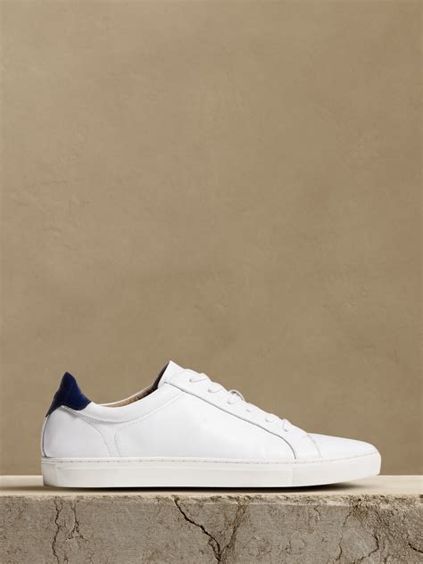 Nicklas Leather Sneaker Banana Republic