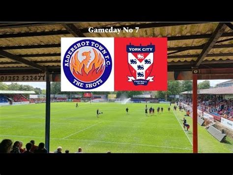 93RD MINUTE GOAL RESCUES POINT FOR YORK Aldershot Town Vs York City