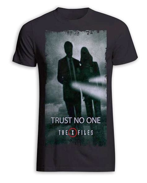 The X Files T Shirt Trust No One Hemd Shirts T Shirt