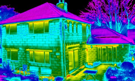 Thermal Imaging Of A House