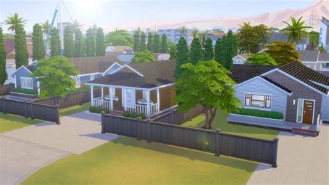 THREE HOUSES ON ONE LOT The Sims 4 Speed Build YouTube