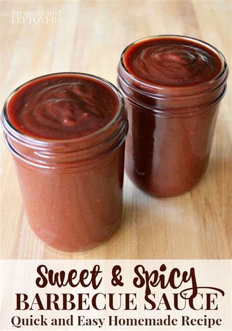 Homemade Barbecue Sauce Recipe A Sweet And Spicy Bbq Sauce