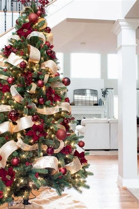 Les plus beaux sapins de Noël décorés Elle