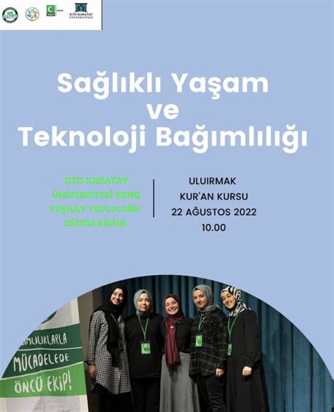 Sağlıklı Yaşam ve Teknoloji Bağımlılığı KTO Karatay Üniversitesi