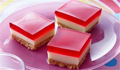 Strawberry Jelly Slice Recipe Total Girl