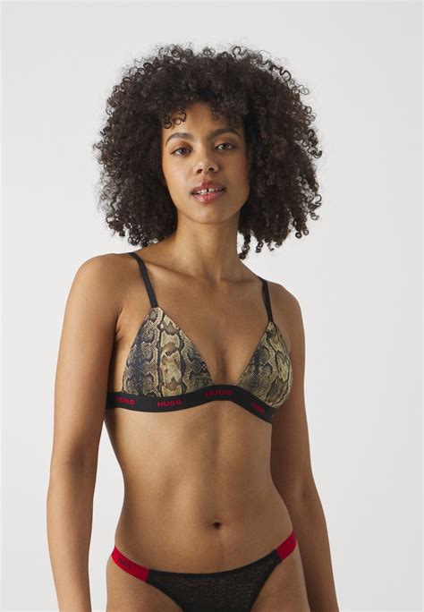 Hugo Triangle Bra Multi Coloured Zalando