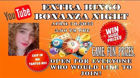 PROMOTING OUR EXTRA BINGO BONANZA NIGHT TARA NA TANTUSAN TAYO YouTube