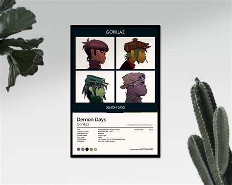 Gorillaz - Demon Days - Album Art Poster sold by Doug Johnson | SKU 38656948 | 25% OFF Printerval