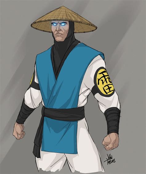 Mortal Kombat Raiden Drawing