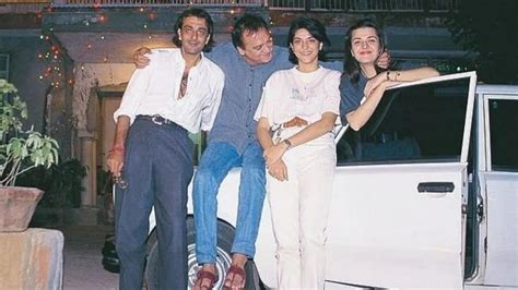 Sanjay Dutt shares unseen pic with dad Sunil Dutt and sisters Namrata ...