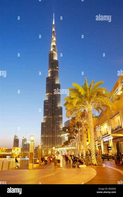 Dubai Burj Khalifa The Highest Building In The World United Arab