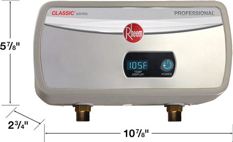 Buy Rheem 6kw 240v Point Of Use Tankless Electric Water Heater Online At Lowest Price In Ubuy