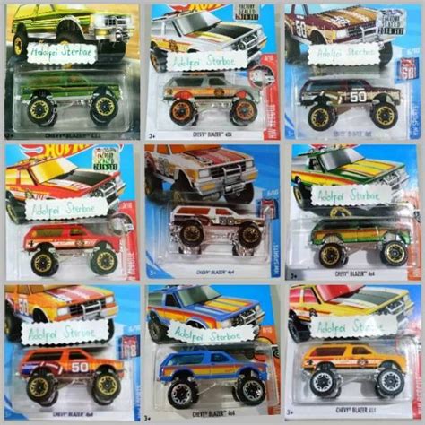 Jual Hotwheels Hot Wheels Chevy Blazer X Factory Sealed Edisi Chevrolet Kota Tangerang