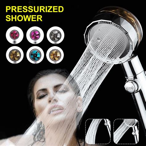 Buy Shower Head Water Saving Showerhead 360 Degrees Rotating With Small