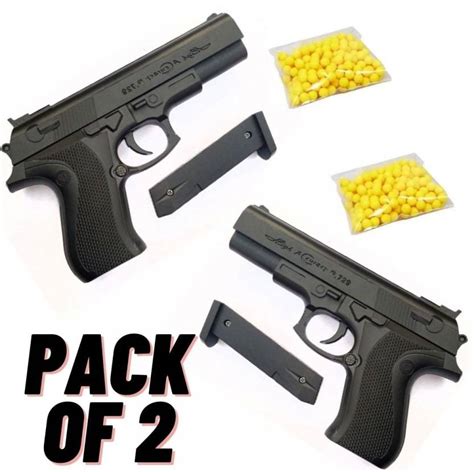 TOYSICK Pistol Toy Gun P729 combo with 200 BB bullets Guns & Darts ...