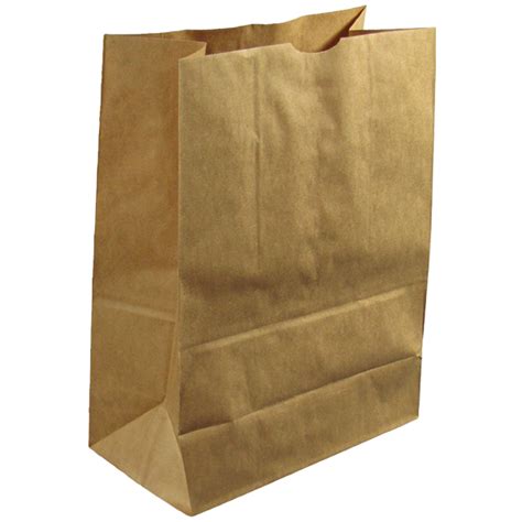 52 Lb Brown Paper Bags 18 Bbl Pak Man Food Packaging Supply