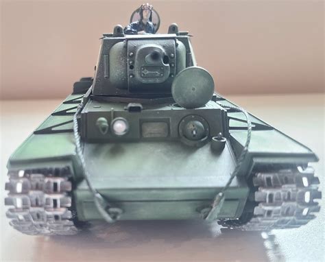 Russian Heavy Tank Kv Plastic Model Military Vehicle Kit