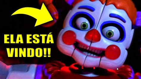 A Volta De Baby Nightmare Circus Fnaf Circus Babys Diner Youtube