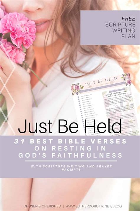 31 Bible Verses about God's Faithfulness | Just Be Held Scripture ...