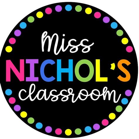 Miss Nichol S Classroom Teaching Resources Teachers Pay Teachers