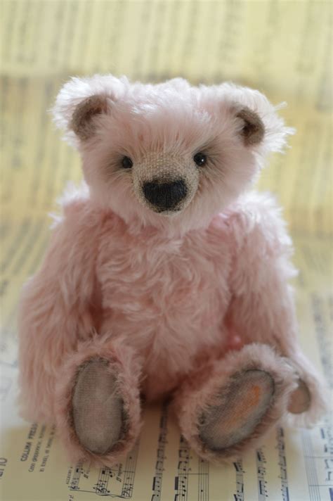 Teddy Bear Handmade Cute Pink Collectible Unique T For Her Birthday