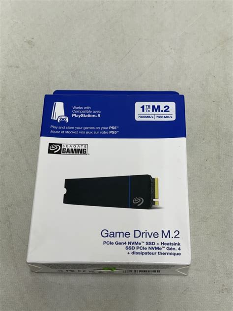 Open Box Seagate Game Drive M 2 1tb Internal Ssd Pcie Gen4 X4 Nvme With Heatsink Brand New Buya